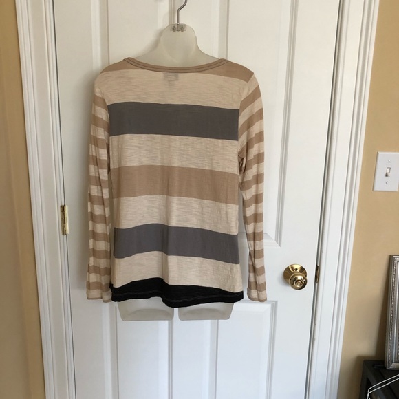 J Jill Striped Top. - Picture 2 of 4